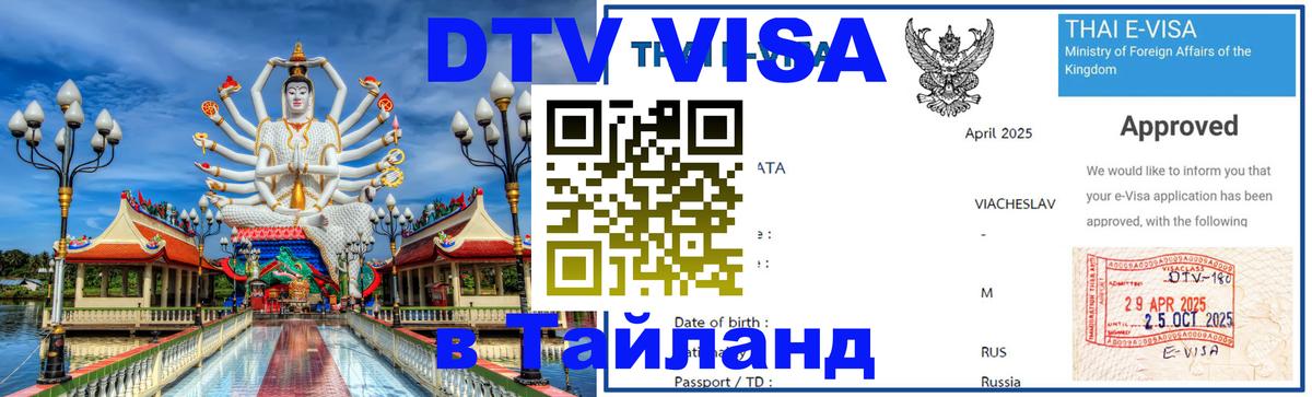 Купить DTV визу в Таиланд 